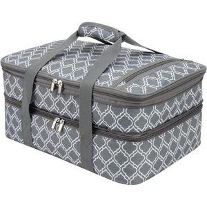 Insulated Casserole Dish Carrier Bag - Food Carriers for Hot or Cold